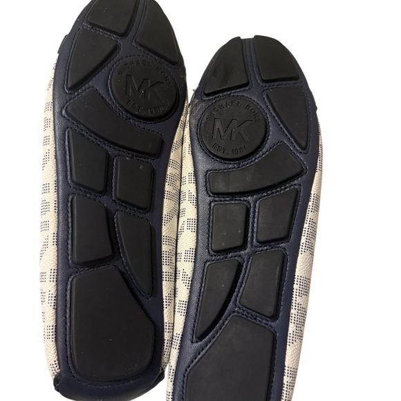 Michael Kors Beige and Black Loafers - Picture 8 of 10